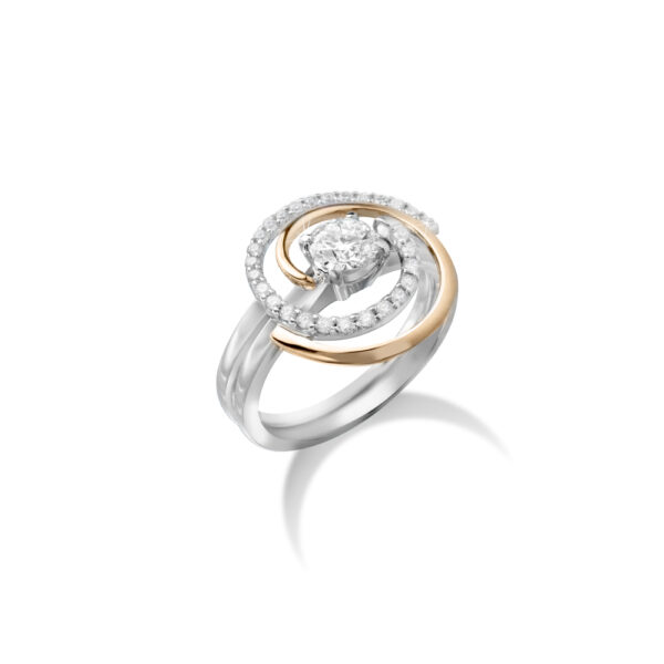 真緻情｜鑽石套戒